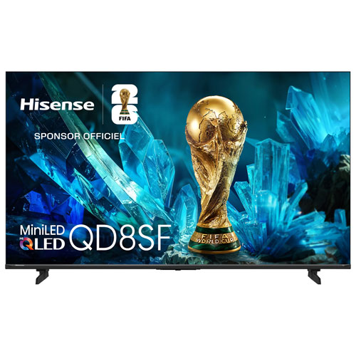 Hisense 85" QD8SF 4K UHD HDR Mini-LED QLED Fire TV Smart TV (85QD8SF) - 2026