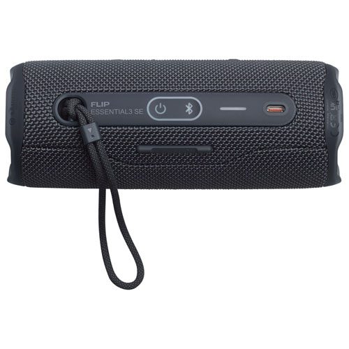 Haut-parleur sans fil Bluetooth étanche Flip Essential 3 SE de JBL - Gris foncé