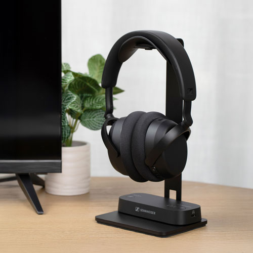 Casque d'écoute Bluetooth RS275 de Sennheiser avec émetteur pour téléviseur - Noir