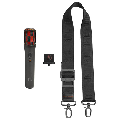 Haut-parleur sans fil Bluetooth à l'épreuve des éclaboussures PartyBox On-The-Go 2 Plus de JBL - Noir