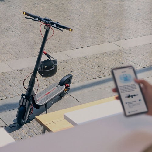 Segway Ninebot eKickScooter F3 Electric Scooter (1000 W Motor/ Up to 70km Range/ 32km/h Top Speed) - Grey