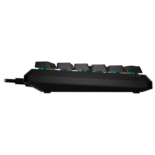 Clavier de jeu pleine grandeur rétroéclairé à membrane linéaire K55 Core de Corsair - Anglais
