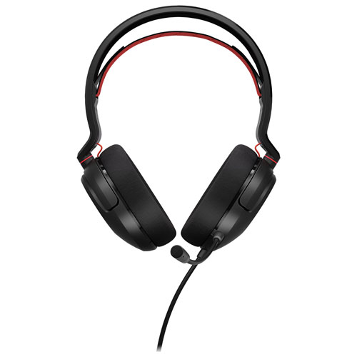 Casque de jeu HS35 v2 de Corsair - Noir/Rouge