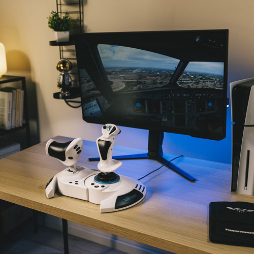 Thrustmaster T.Flight Hotas 5 Microsoft Flight Simulator Edition Flight Stick for PS5/PS4/PC