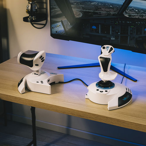 Thrustmaster T.Flight Hotas 5 Microsoft Flight Simulator Edition Flight Stick for PS5/PS4/PC