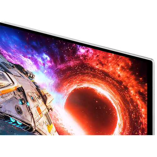 Moniteur de jeu DELO 27 po UHD 4K 240 Hz 0,03 ms GÀG G-Sync FreeSync Odyssey G8 de Samsung (LS27HG802SNXZA) - Argenté