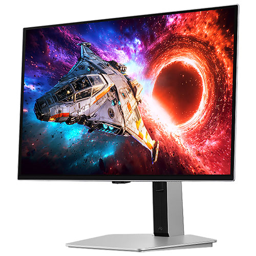 Moniteur de jeu DELO 27 po UHD 4K 240 Hz 0,03 ms GÀG G-Sync FreeSync Odyssey G8 de Samsung (LS27HG802SNXZA) - Argenté