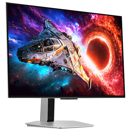 Samsung Odyssey G8 32" 4K Ultra HD 240Hz 0.03ms GTG OLED G-Sync FreeSync Gaming Monitor (LS32HG802SNXZA) - Silver