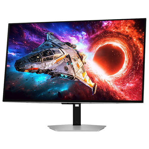 Samsung Odyssey G8 32" 4K Ultra HD 240Hz 0.03ms GTG OLED G-Sync FreeSync Gaming Monitor (LS32HG802SNXZA) - Silver