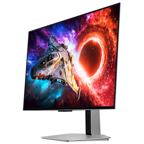 Samsung Odyssey G8 32" 4K Ultra HD 240Hz 0.03ms GTG OLED G-Sync FreeSync Gaming Monitor (LS32HG802SNXZA) - Silver