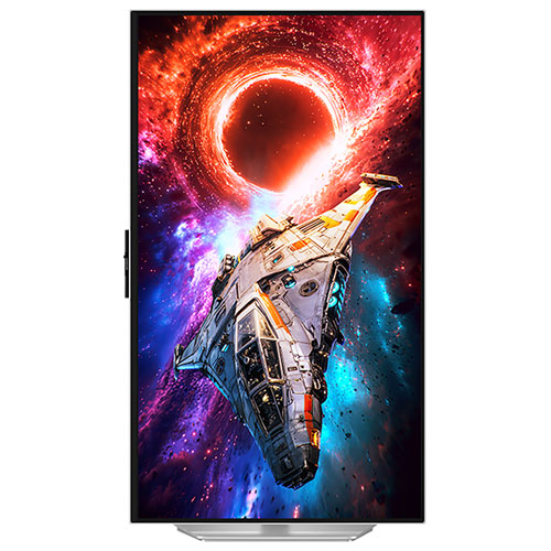 Samsung Odyssey G8 32" 4K Ultra HD 240Hz 0.03ms GTG OLED G-Sync FreeSync Gaming Monitor (LS32HG802SNXZA) - Silver