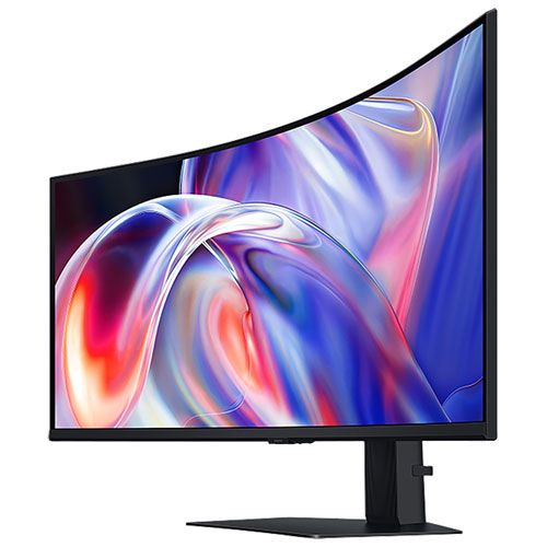 Moniteur incurvé DEL AV UHD 4K 1 ms GÀG 144 Hz ViewFinity S8 de 40 po de Samsung (LS40H852TANXZA) - Noir