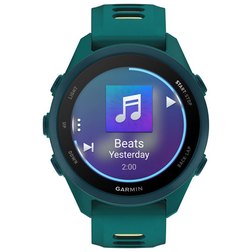 Montre intelligente GPS pour la course Forerunner 170 de 43mm à écran AMOLED de Garmin