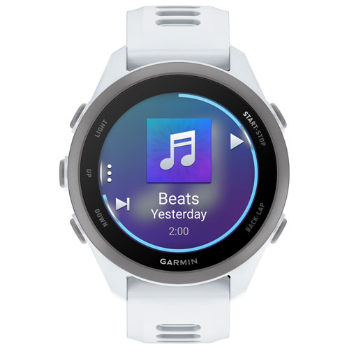 Montre intelligente GPS pour la course Forerunner 170 de 43mm à écran AMOLED de Garmin