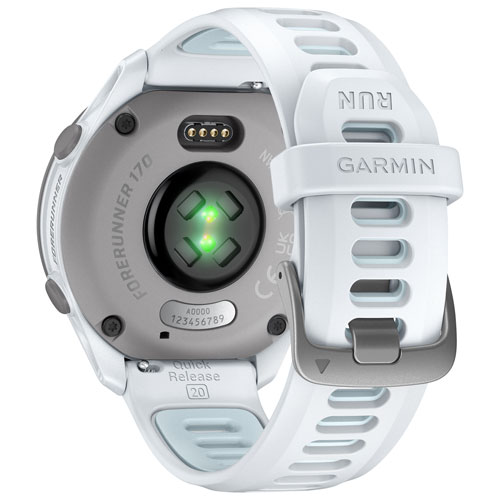 Montre intelligente GPS pour la course Forerunner 170 de 43mm à écran AMOLED de Garmin
