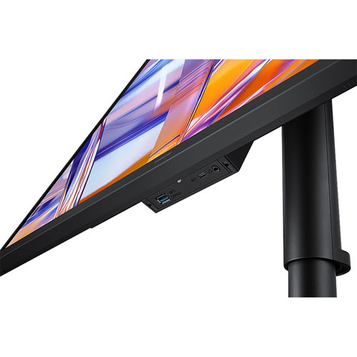 Moniteur DEL AV Ultra HD 4K 5 ms GÀG 60 Hz 32 po ViewFinity S8 de Samsung (LS32H802UANXGO) - Noir