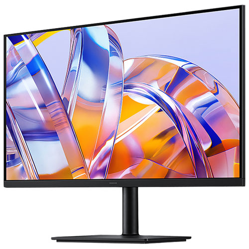 Moniteur DEL AV Ultra HD 4K 5 ms GÀG 60 Hz 32 po ViewFinity S8 de Samsung (LS32H802UANXGO) - Noir