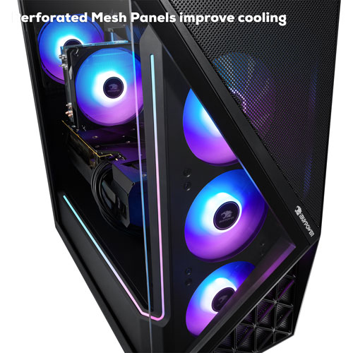 iBUYPOWER Slate 9 Gaming PC - RTX 5060 8GB, Intel Core i7-14700F, 16GB Memory, 1TB SSD, Win 11 - Only at Best Buy