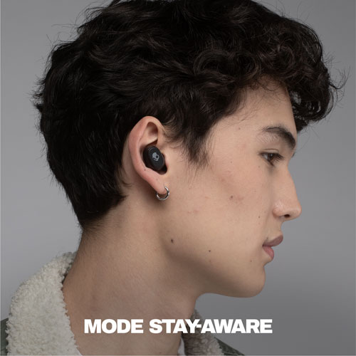 Écouteurs boutons 100 % sans fil à isolation sonore Dime 360 de Skullcandy - Noir