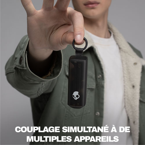 Écouteurs boutons 100 % sans fil à isolation sonore Dime 360 de Skullcandy - Noir