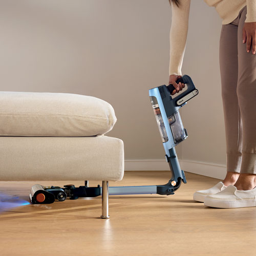 Shark PowerDetect Speed Cordless Bagless, Stick Vacuum with 60 min Runtime, Light - Copper Dusk