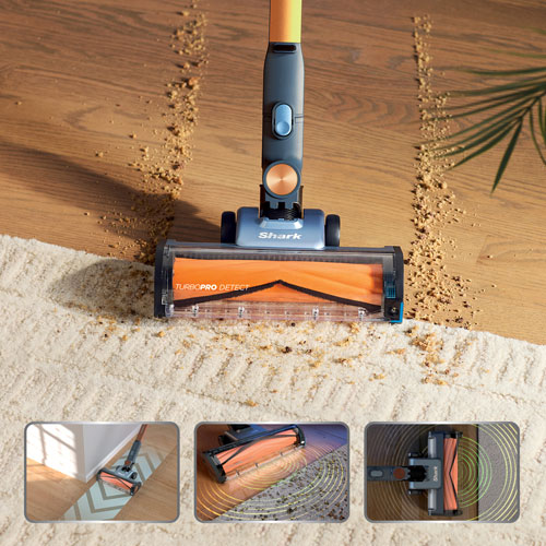 Shark PowerDetect Speed Cordless Bagless, Stick Vacuum with 60 min Runtime, Light - Copper Dusk