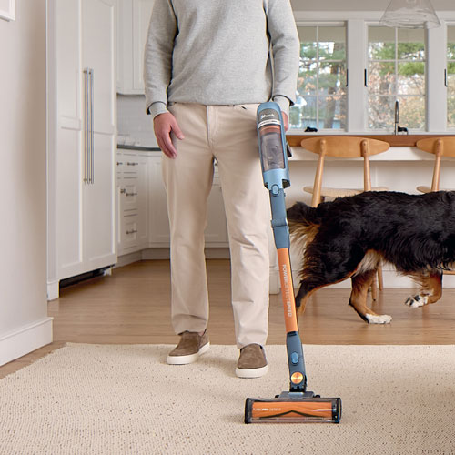 Shark PowerDetect Speed Cordless Bagless, Stick Vacuum with 60 min Runtime, Light - Copper Dusk