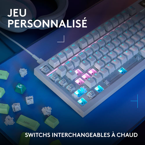 Logitech G316 X Backlit Mechanical Tactile Full-Size Gaming Keyboard