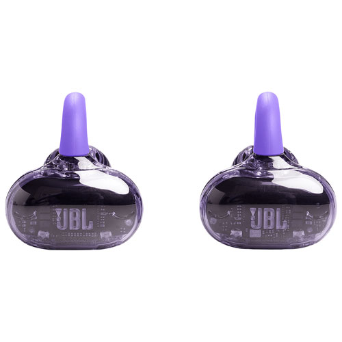 JBL Soundgear Clips Open Ear True Wireless Earbuds - Purple | Best