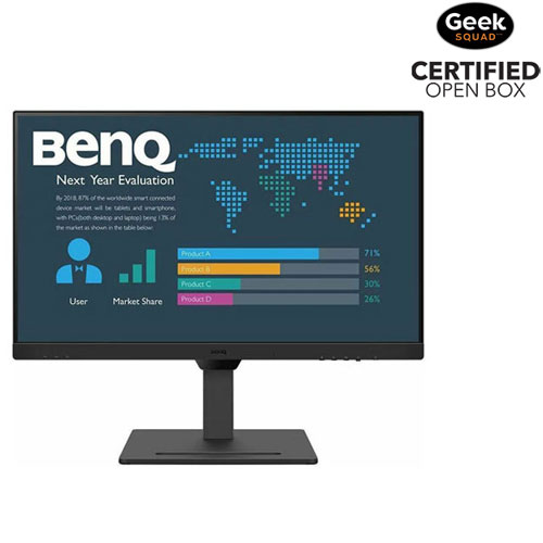 BenQ 27" 2K QHD USB-C Ergo Eye-Care Monitor (BL2790QT) by BENQ - Open Box condition - CA$309.99
