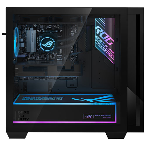 Ordinateur de jeu ROG GM700TZ d'ASUS (Ryzen 7 8700F d'AMD/mémoire vive de 16 Go/SSD de 1 To/GeForce RTX 5060TI DUAL/Windows 11) - Exclusivité Best Buy