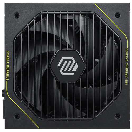 Bloc d’alimentation pour PC MSI MAG A1000PLS 1000 W PCIe 5 ATX 3.1