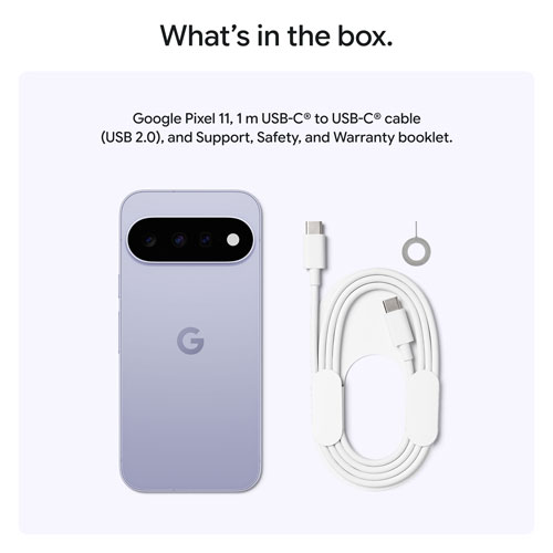 Freedom Mobile Google Pixel 11 512GB - Frost - Monthly Tab Plan