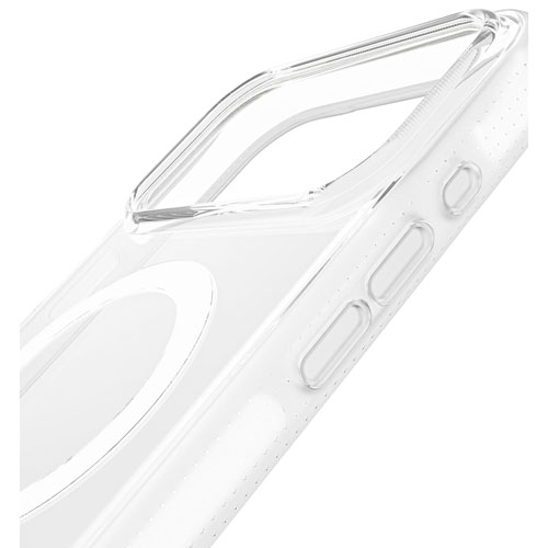 BodyGuardz Ace Pro Fitted Hard Shell Case with MagSafe for iPhone 18 Pro Max/iPhone 17 Pro Max - Clear/White