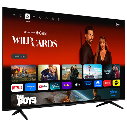 Téléviseur intelligent Fire TV TCL M8LF mini-DEL 65 po 4K UHD HDR 144 Hz avec Dolby Atmos (65M8LF) - 2026 - Idéal pour les films et les jeux - Seulement chez Best Buy