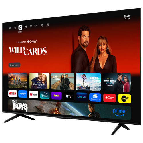 Téléviseur intelligent Fire TV TCL M8LF mini-DEL 65 po 4K UHD HDR 144 Hz avec Dolby Atmos (65M8LF) - 2026 - Idéal pour les films et les jeux - Seulement chez Best Buy