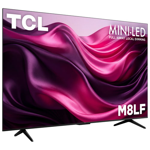 TCL 75" M8LF Series 4K UHD HDR 144 Hz Dolby Atmos Mini-LED Fire TV Smart TV (75M8LF) - 2026 - Great for Movies & Gaming - Only at Best Buy