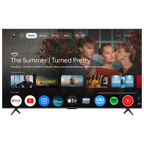 Téléviseur intelligent Fire TV SQD-Mini LED 4K UHD HDR 144 Hz série QM70D de TCL de 55 po (55QM70D) - 2026 - Idéal pour les films et les jeux