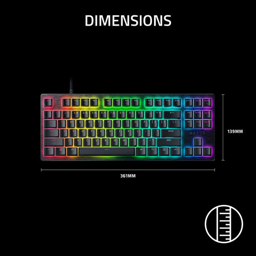 Razer Huntsman V3 HE Magnetic Tenkeyless 8KHz Backlit Mechanical