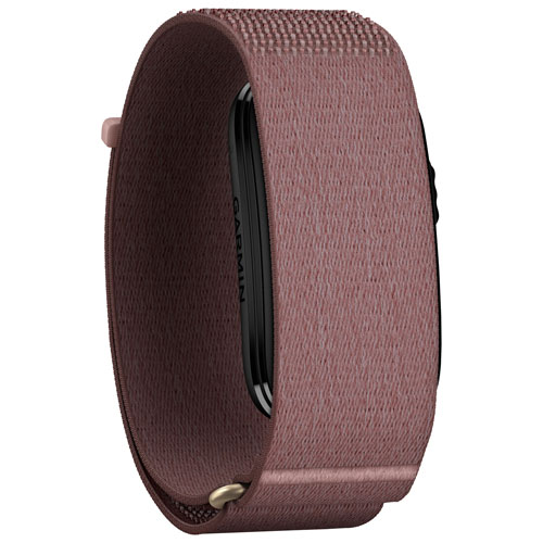 Garmin CIRQA Screenless Fitness Tracker Band with Heart Rate Monitor & Sleep Tracking - Large / X-Large - Mauve