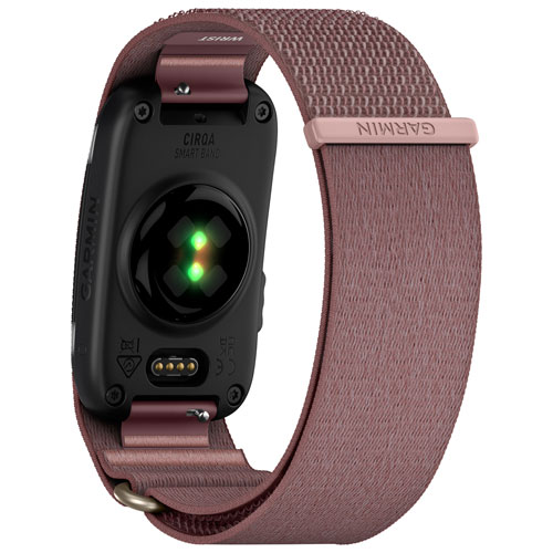 Bracelet d'activité sans écran CIRQA de Garmin avec moniteur de fréquence cardiaque et suivi du sommeil - Petit/Moyen - Mauve
