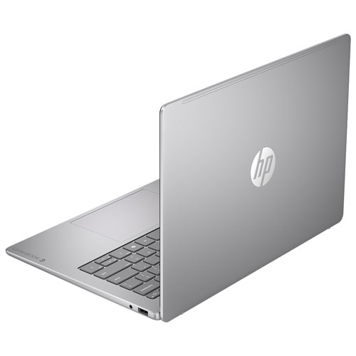 Portable HP OmniBook 3 de 14 po 60 Hz - Snapdragon X X1-26-100 - Mémoire vive LPDDR5x de 8 Go - SSD de 256 Go - Windows 11 Famille - Nouvelle Silver