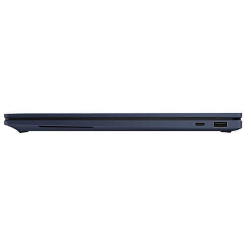 Portable 2-en-1 tactile HP OmniBook X Flip de 14 po - Intel Core Ultra 7 355 - Mémoire LPDDR5x de 16 Go - SSD de 512 Go - Bleu atmosphérique