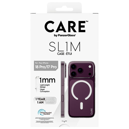 Panzerglass CARE SL1M Case with MagSafe for iPhone 18 Pro - Clear