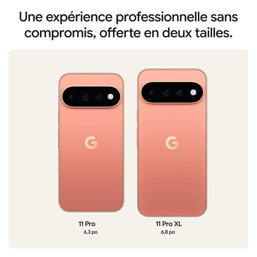 Virgin Plus Google Pixel 11 Pro 256GB - Fog - Monthly Financing