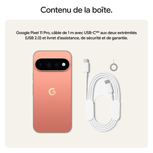 Virgin Plus Google Pixel 11 Pro 512GB - Canyon - Monthly Financing