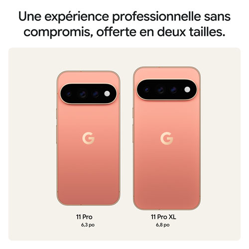 Fido Google Pixel 11 Pro XL 256GB - Canyon - Monthly Financing
