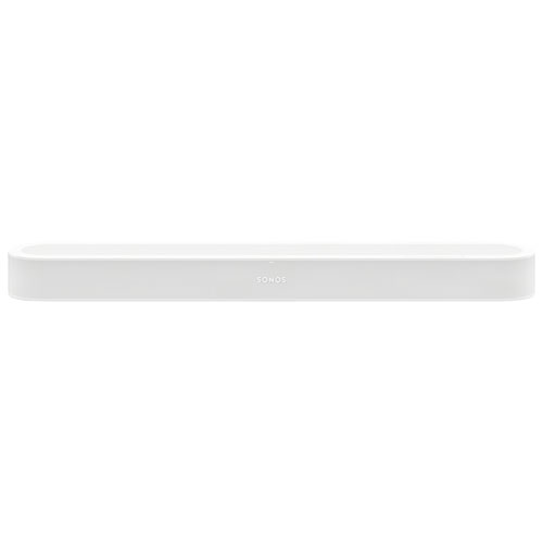 Barre de son intelligente Sonos Beam Ultra à 7.1.2 canaux avec Dolby Atmos - Blanche