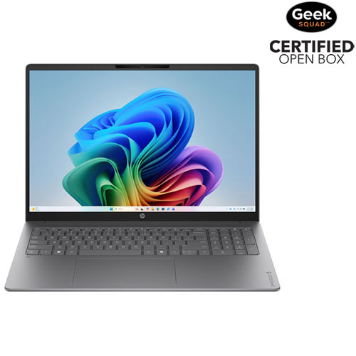 HP OmniBook 5 16" 2K WUXGA Copilot+ PC Laptop -AMD Ryzen Ai5 430 -16GB DDR5 -512GB SSD -AMD Radeon 840M Graphics - Win 11 Home -Meteor Silver Aluminum by HP - Open Box condition - CA$1279.99