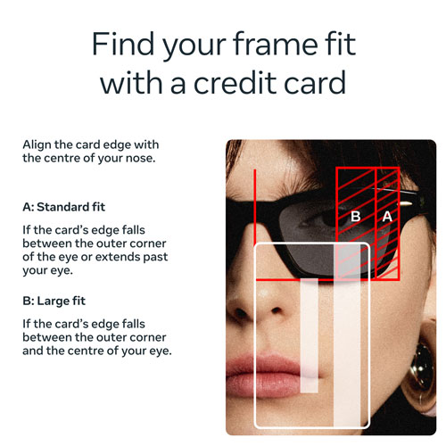Ray-Ban | Burbank Glasses with AI, Audio - Shiny Black/Silver, Transitions Grey - Large